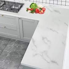 Marble Self-Adhesive Wallpaper – Waterproof Countertop Vinyl Sticker for Kitchen & Furniture
