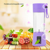 Portable USB Blender Bottle – 6-Blade Rechargeable Juicer for Smoothies & Shakes