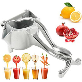 Heavy-Duty Manual Fruit Juicer – Hand Press Citrus Squeezer for Lemon, Orange & More