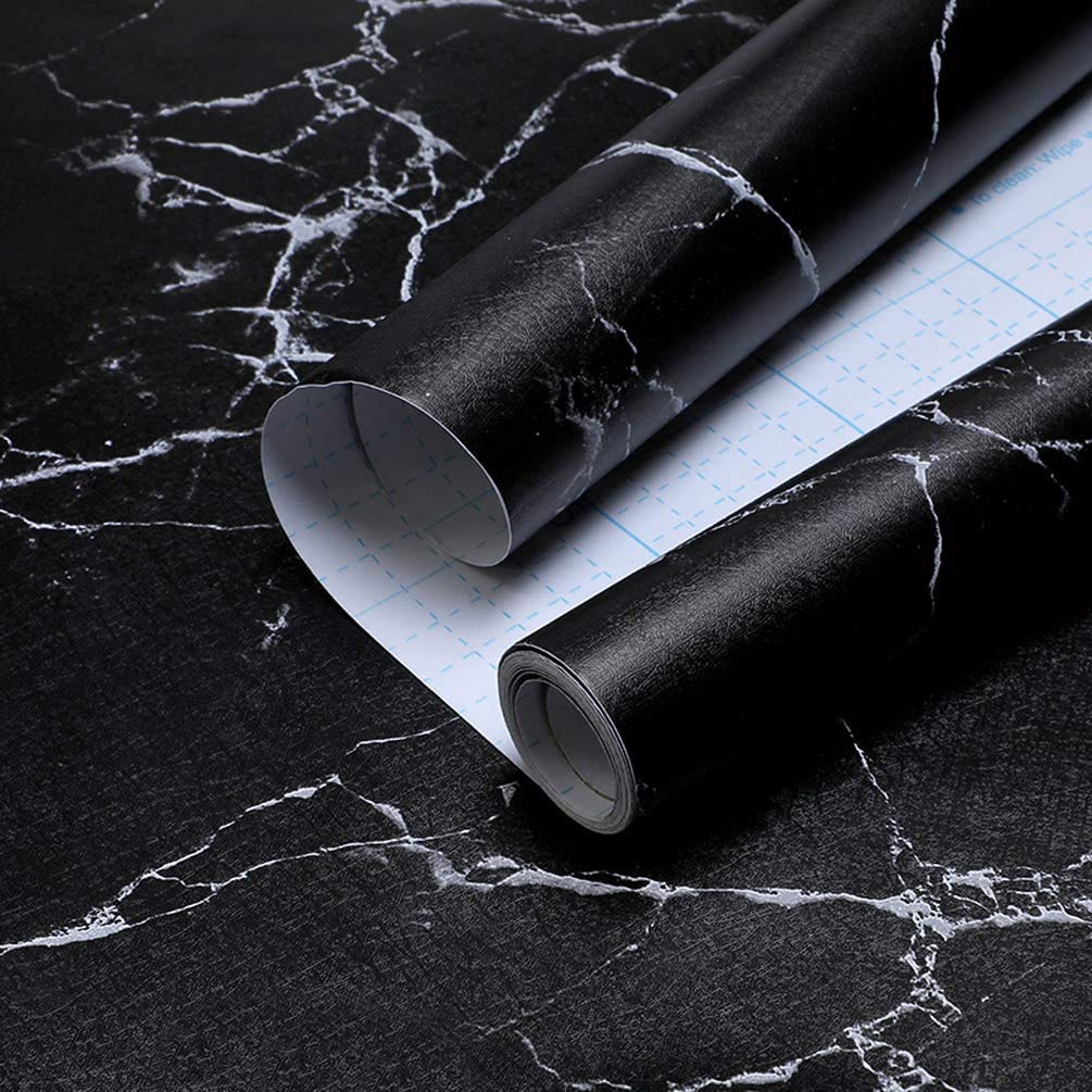 Marble Self-Adhesive Wallpaper – Waterproof Countertop Vinyl Sticker for Kitchen & Furniture