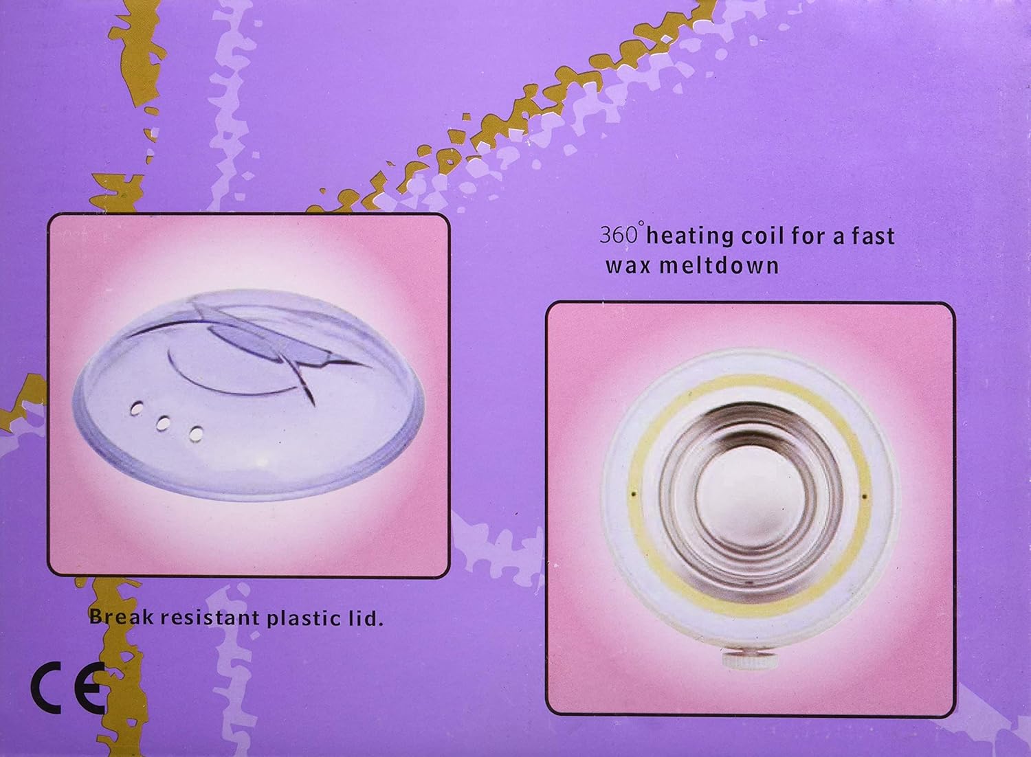 Pro-Wax100 Electric Wax Heater – Adjustable Temperature Hair Removal Kit for Home & Salon Use