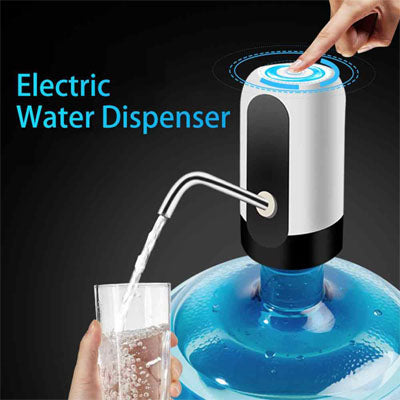 Smart Electric Water Dispenser Pump – USB Rechargeable & One-Touch Operation