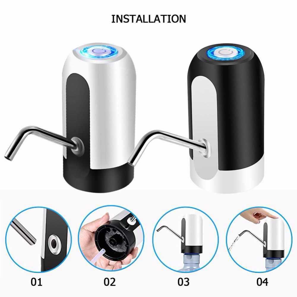 Smart Electric Water Dispenser Pump – USB Rechargeable & One-Touch Operation