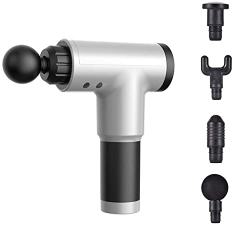 Rechargeable Deep Tissue Massage Gun – Pain Relief for Back, Neck, Shoulder & Muscles